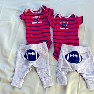 Carter’s Preemie Daddy’s Draft Pick Set